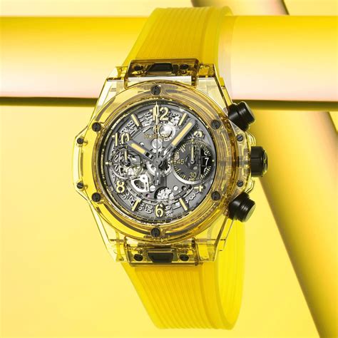 harga hublot yellow sapphire|Hublot big bang unico sapphire.